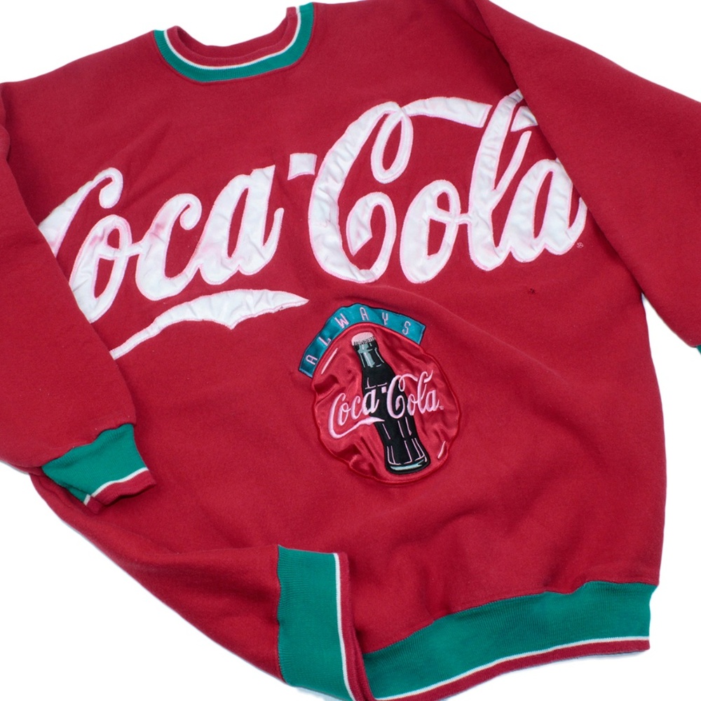 Vintage 80s Coca-Cola Crewneck Sweatshirt XL